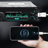 Bluetooth auto radio 12V voiture lecteur MP3 bluetooth mains libres lumière colorée audio commande centrale modification radio FM