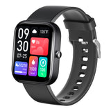 Montre connectée montre parlante intelligente 2.0 pouces montre parlante étanche à la poussière et à l'eau IP68 350 mah Noir