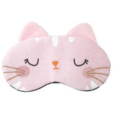 Masque de nuit de dessin animé 19x13cm anti-lumière ultra-douce masque pour les yeux masques de sommeil cache yeux pour voyage
