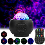 Projecteur ciel etoile planetarium avec télécommande et haut-parleur de mus galaxy projector lampe skylight projecteur veilleuse