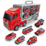 Camion cargo jouet Stockable pour enfants  Grandes Alliage  Modèle de véhicule d'ingénierie de simulation  Jouets pour garçons