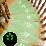 Ensemble de 6 pièces de tapis de marche d'escalier avec adhésif, antidérapant et magnifique tapis d'escalier taille 70*22*4.5 cm