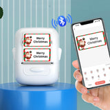 Ménage mini machine à étiquettes thermiques téléphone portable bluetooth portable petite imprimante d'étiquettes auto-adhésives
