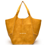 Mode seau type fourre-tout femmes sac à dos nouveau rétro simple grand sac en cuir souple grande capacité seule épaule portable