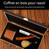 Rasoir Rasage Pour Hommes Coffret cadeau quatre pièces 565g Jeu Kit De Rasage Barbier For Rasoir Pour Hommes Jeunes Et Matures