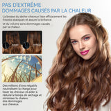 Brosse à cheveux 5 en 1 Ions négatifs peigne fer à boucler automatique peigne à coiffer pour cheveux raides et bouclés fer à boucler