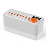 Haut-parleur bluetooth avec lumières colorées rgb machine à bruit blanc aide relaxation avce 8 sons combiné réglable apaisants