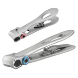 oupe-ongles 2PCS grande ouverture pointu acier inoxydable outils de manucure facile à transporter manucure facile ciseaux ongles