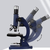 Microscopes  Configuration expérimentale  Grand tube oculaire  Mise au point à deux vitesses Microscope biologique pour étudiants
