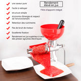 Presse-agrumes manuel épais Machine à ketchup presse-citron et presse-agrumes en aluminium Jus rapide Juteux facile à nettoyer