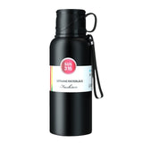 Mug Isotherme 1500ml tasse thermos à affichage numérique intelligent doublure en acier inoxydable 316 peut isolation longue durée