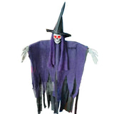 Pendentif fantôme de Thriller, jouet d'horreur délicat pour Halloween, décoration de maison hantée, squelette suspendu