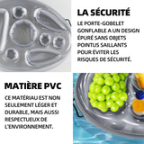 Bar flottant 70cm x 52cm PVC porte-gobelet gonflable flottant gonflable porte-boissons bar gonflable piscine porte-gobelet de plage