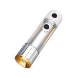 Lampe torche 10W zoom télescopique USB recharge Type-C lampe torche Affichage LCD ultra puissante lampe LED torche pour camping