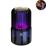 Lampe anti-moustique maison extérieure USB lampe anti-moustique rechargeable choc électrique muet portable anti-moustique
