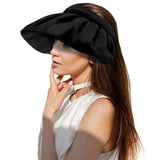 Pare-soleil femmes été protection UV plage vacances surf pare-soleil grand avant-toit couverture visage coquille chapeau