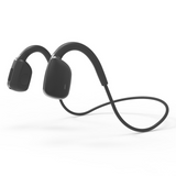 Casque conduction osseuse 8 heures d'utilisation continue mémoire intégrée 16 Go pour stocker de musique peut être plié à volonté