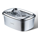Bol à boire automatique pour animaux de compagnie  Acier inoxydable  Électrique  Type de fontaine Bols pour chats et chiens