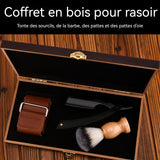 Jeu Kit De Rasage Coffret 560g 14cm Rasoir Barbier For Rasoir Pour Hommes Matures quatre pièces Rasoir Rasage Pour Hommes