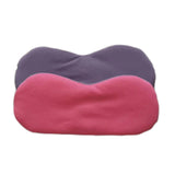 Masque pour les yeux 22x10cm 2PCS voyage masque de sommeil respirant bloquant la lumière soie glacée double usage chaud et froid
