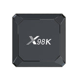 Décodeur 4 GB+32 GB Wifi bi-bande Bluetooth casting Boîtier multimédia Télécommande Boîtier TV multimédia Boîtier TV intelligente