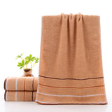 Serviette 6pcs 74x34cm Serviette adulte Serviette pour dames Serviette de toilette pour dames Serviette en coton Serviette de bain