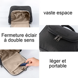 Trousse de toilette 9x23x10cm sac de rangement suspendu multifonctionnel de voyage étanche trousse de toilette de grande capacité