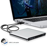 Lecteur blu-ray usb 3.0 lecteur graveur optique cd dvd externe bluray drive cd dvd bluray externe portable compact plug and play