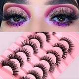 Faux cils de chatFaux cils de chat bouclésFaux cils de chat bouclésLes extensions naturellesFaux cils épais pour les yeux agrandis