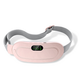 Ceinture menstruelle chauffant avec 3 niveaux température 4 modes de massage pour réchauffer la zone de la taille et de l'abdomen