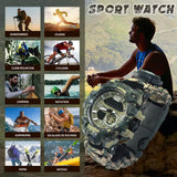 Bracelets de survie 6 en 1 montre-bracelet de survie en plein air avec paracord boussole thermomètre sifflet tournevis grattoir