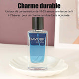Parfum 50ml 18-25 ton boisé aquatique parfum longue durée parfum de style homme parfum vitalité marine eau de toilette à la mode
