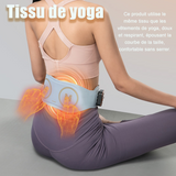 Ceinture menstruelle chauffant avec 3 niveaux température 8 modes de massage pour le soulagement douleurs menstruelles cadeau femmes