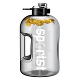 Bouteille 1.7L tasse bouteille d'eau pour le sport et le fitness bouteille d'eau de voyage sportive de grande capacité aptitude