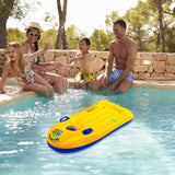 Bodyboard gonflable pour enfants 116x52x15cm avec poignées planche de surf planche de natation planche de bodyboard gonflable