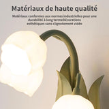 Lampe de table 220v LED USB rechargeable Lampe de chevet pour la maison Lampe de table pour la chambre Lampe de table d'ambiance