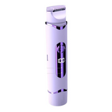 Épilateur 200mAh rasoir à deux têtes rasoir électrique pour femme épilation silencieuse utilisable sur tout le corps port Type-C