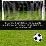 Filet de football 1,8x1,2 m seul filet de football sans cadre les sports de plein air peuvent être utilisés pour les compétitions