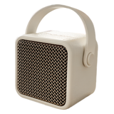 Enceinte bluetooth 5.2 les basses sont puissantes large champ sonore prise en charge des clés usb carte mémoire insérable beige