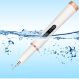 Nettoyeur de dents à ultrasons Kit anti-tartre Nettoyage de dents intelligent Kit anti-tartre et anti-taches avec miroir