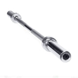 Barre d'haltères 120 cm diamètre 5 cm barre Zhiao fitness à domicile haltérophilie longue surface d'haltères chromée portant 70 kg
