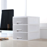 Organisateur de bureau en plastique petit meuble de rangement à tiroirs étagère dossier boîte de rangement divers modèle simple