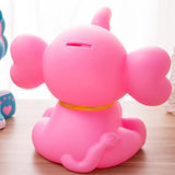 Creative Tirelire Éléphant Dessin Animé Pour Enfants Résine Artisanat Ornement Tirelire Mignon Cadeau