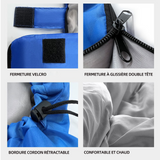 Sac de couchage 210x75cm sac de couchage adult chaud léger avec un sac de compression sleeping bag en plein air camping randonnée