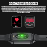 Montre intelligente 1.72 écran Bluetooth appel montre intelligente montre tactile 240x280 180mah montre de sport étanche IP67 noir