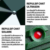 Repulsif chat ultrason 5V 300mha répulsif chat exterieu repulsif chat solaire répulsif d'oiseaux répulsif chat ultrason exterieur