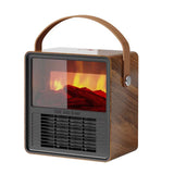 Nouveau mini chauffage hiver chauffage petit portable simulé flamme chauffage électrique maison chambre chauffage enfichable