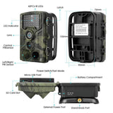 TD® Caméra de chasse extérieure chasse animaux sauvages HD caméra étanche surveillance infrarouge détection de chaleur vision noctur