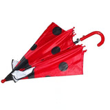 TD® parapluie mignon petite conception de coccinelle petites oreilles parapluie rouge