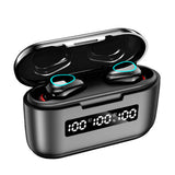 INN® Casque Bluetooth sans fil G40tws 5.1 smart touch trois véritable casque de sport F9 à affichage numérique